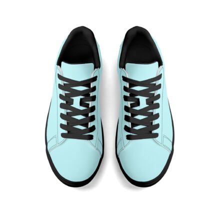 Leather Skateboard Shoes color mint - Image 15