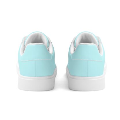 Leather Skateboard Shoes color mint - Image 7