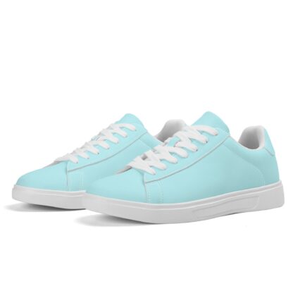 Leather Skateboard Shoes color mint