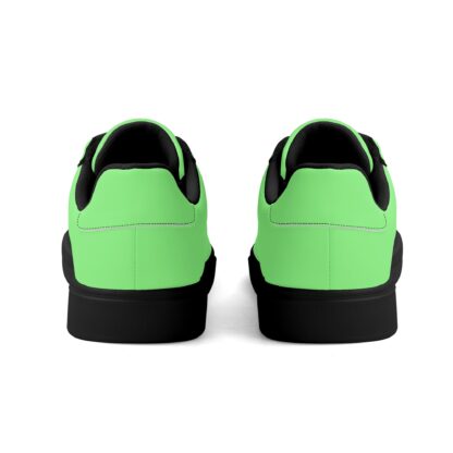 Leather Skateboard Shoes color mint - Image 16