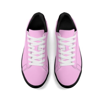 Leather Skateboard Shoes color mint - Image 15