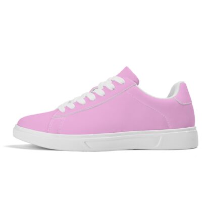 Leather Skateboard Shoes color mint - Image 2