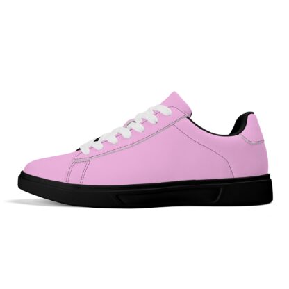 Leather Skateboard Shoes color mint - Image 11