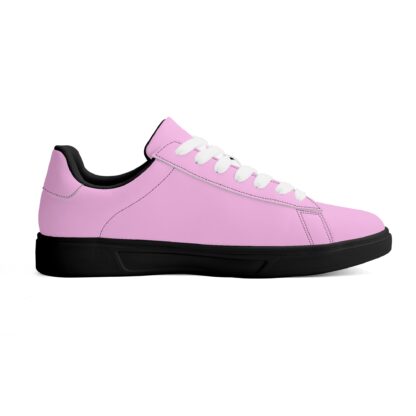 Leather Skateboard Shoes color mint - Image 12