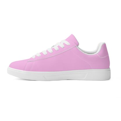 Leather Skateboard Shoes color mint - Image 4