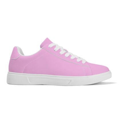 Leather Skateboard Shoes color mint - Image 5
